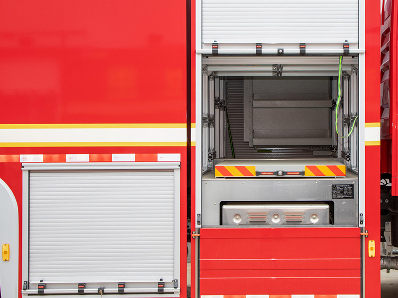 Aluminum Shutter Door Fire Truck Aluminum Door Negotiations